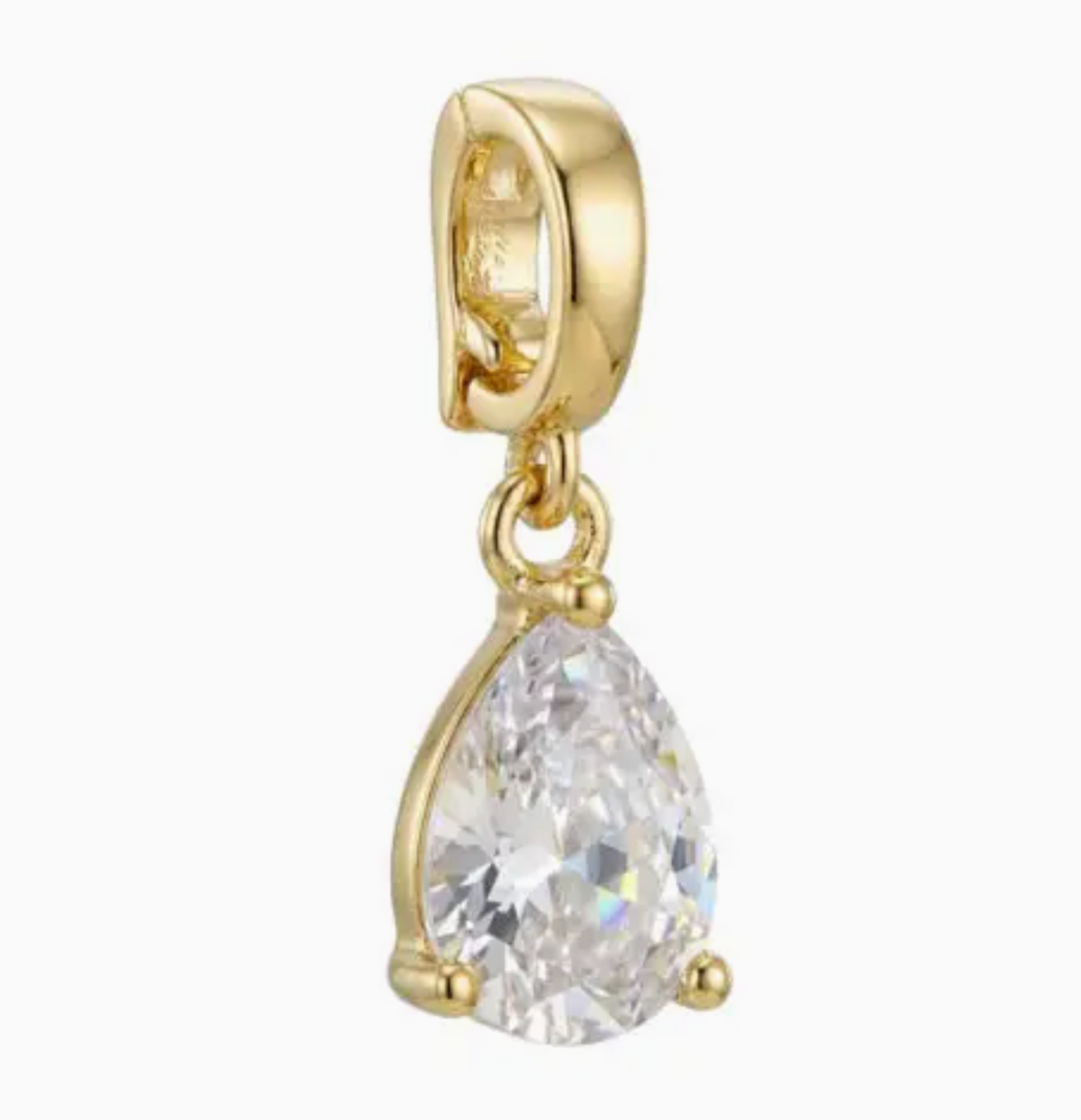 SAHIRA ALEXA PEAR CUT CUFF NECKLACE