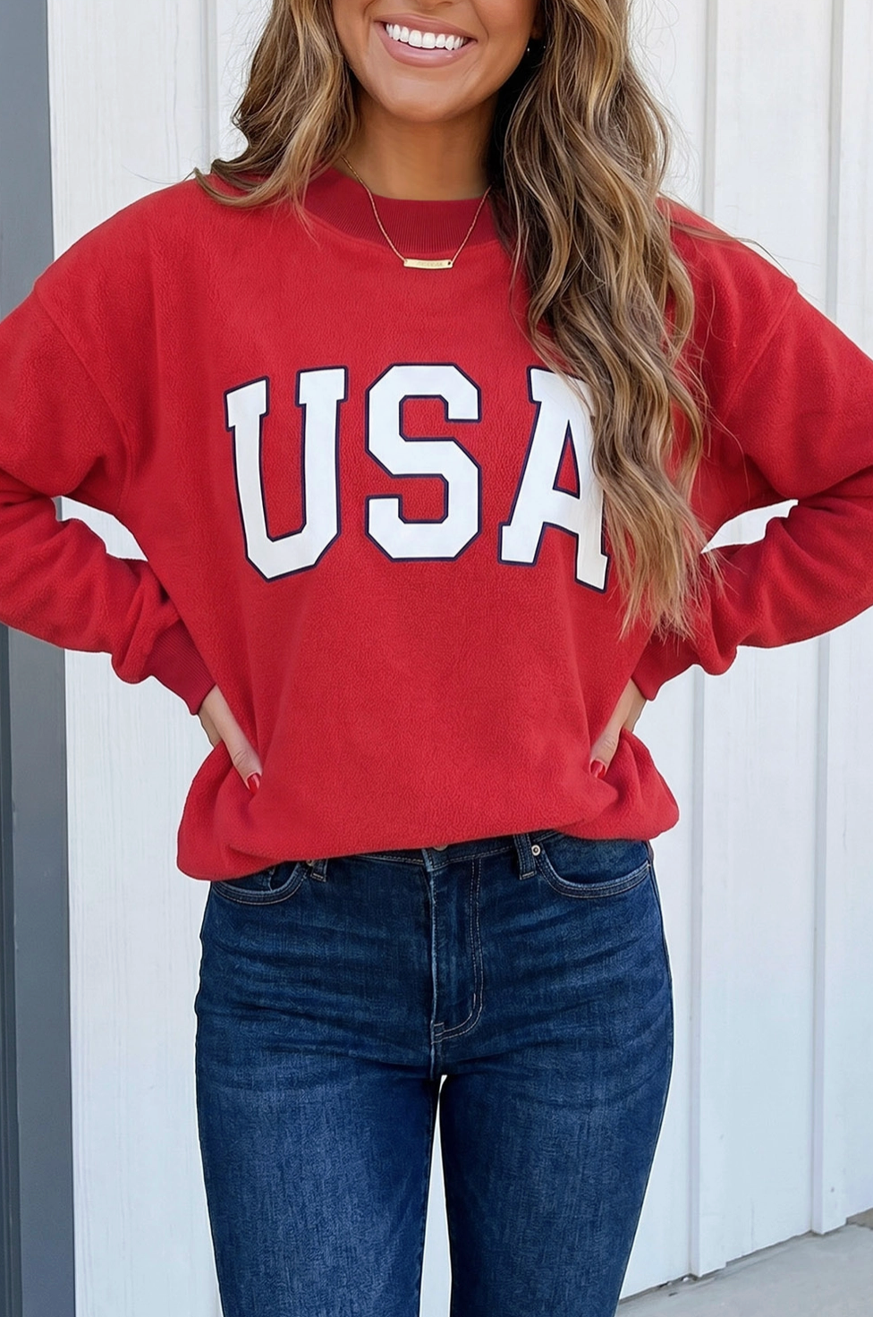 LA SOCIETY USA REVERSIBLE MOCK NECK