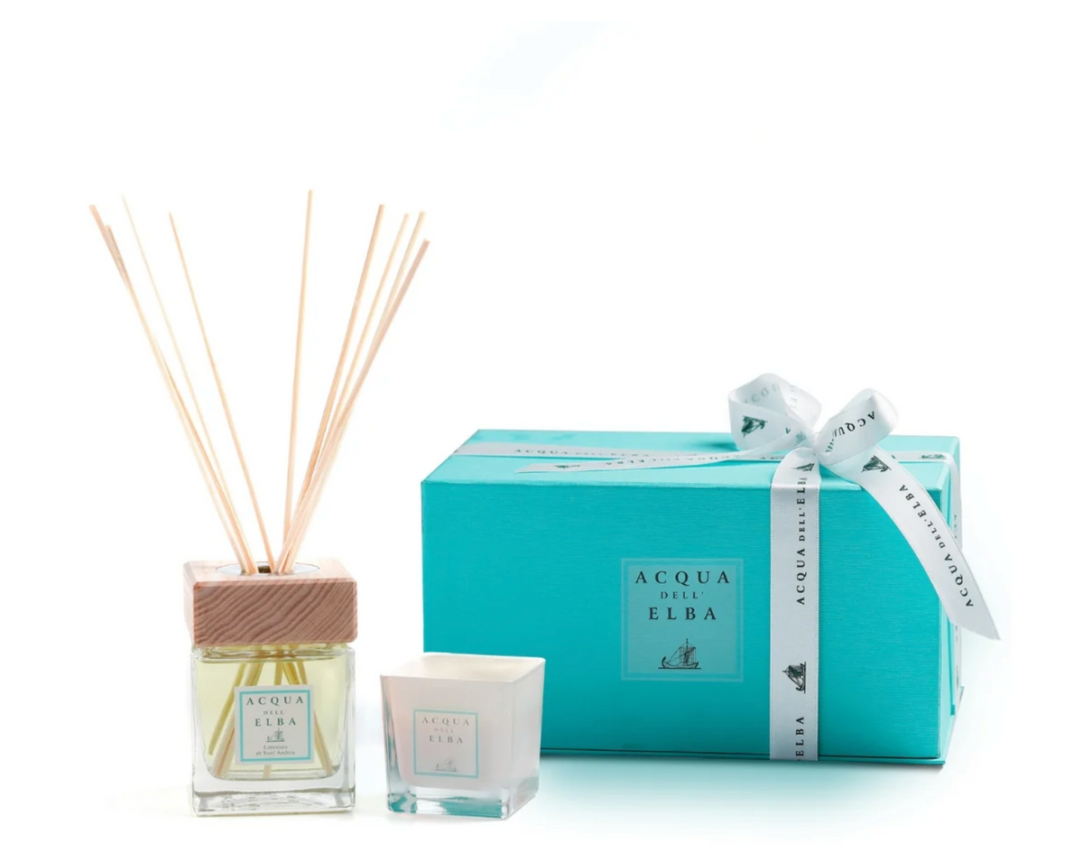 ACQUA DELL ELBA DIFFUSER & CANDLE GIFT SET