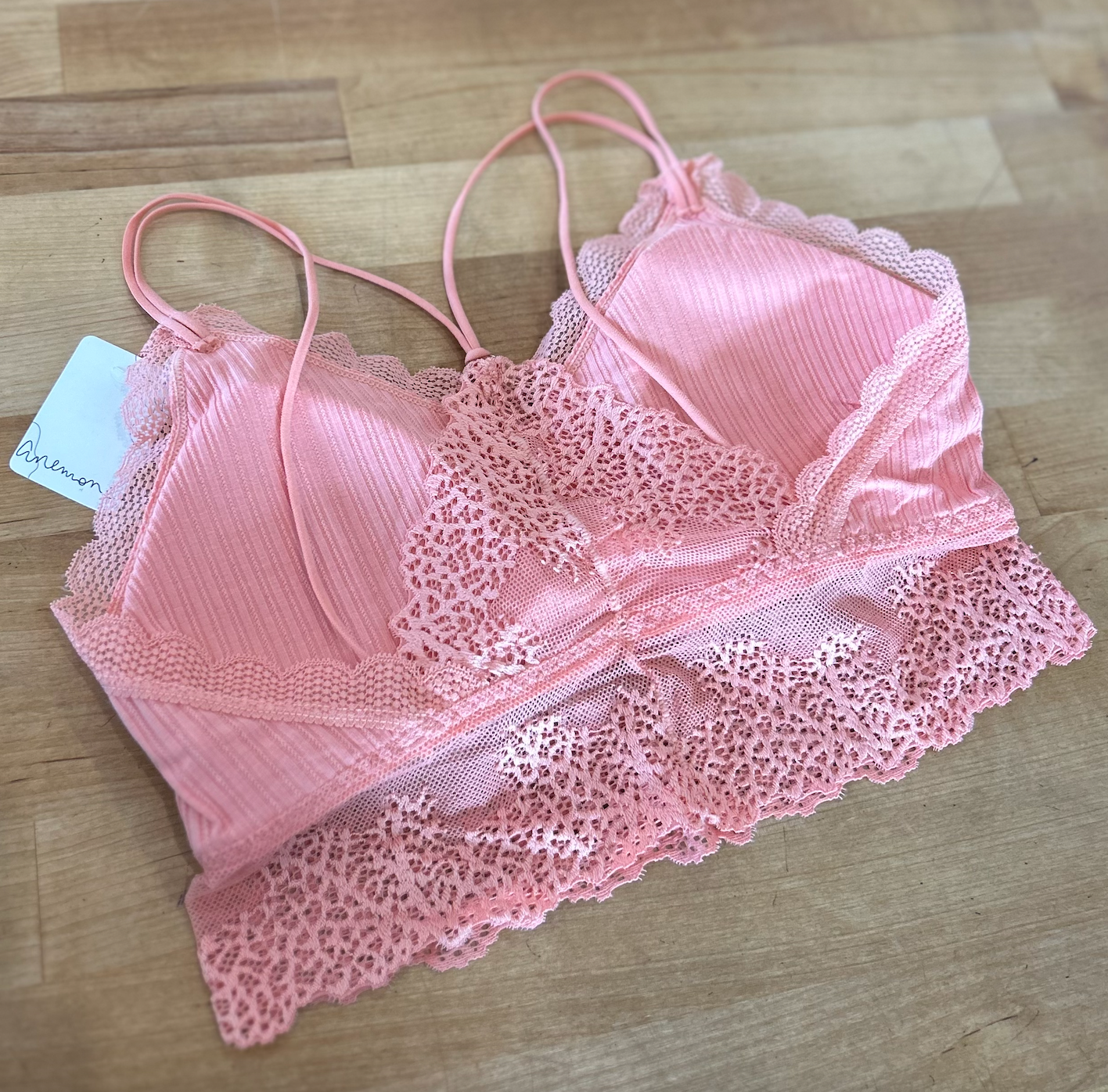 ANEMONE LACEY BRALETTE