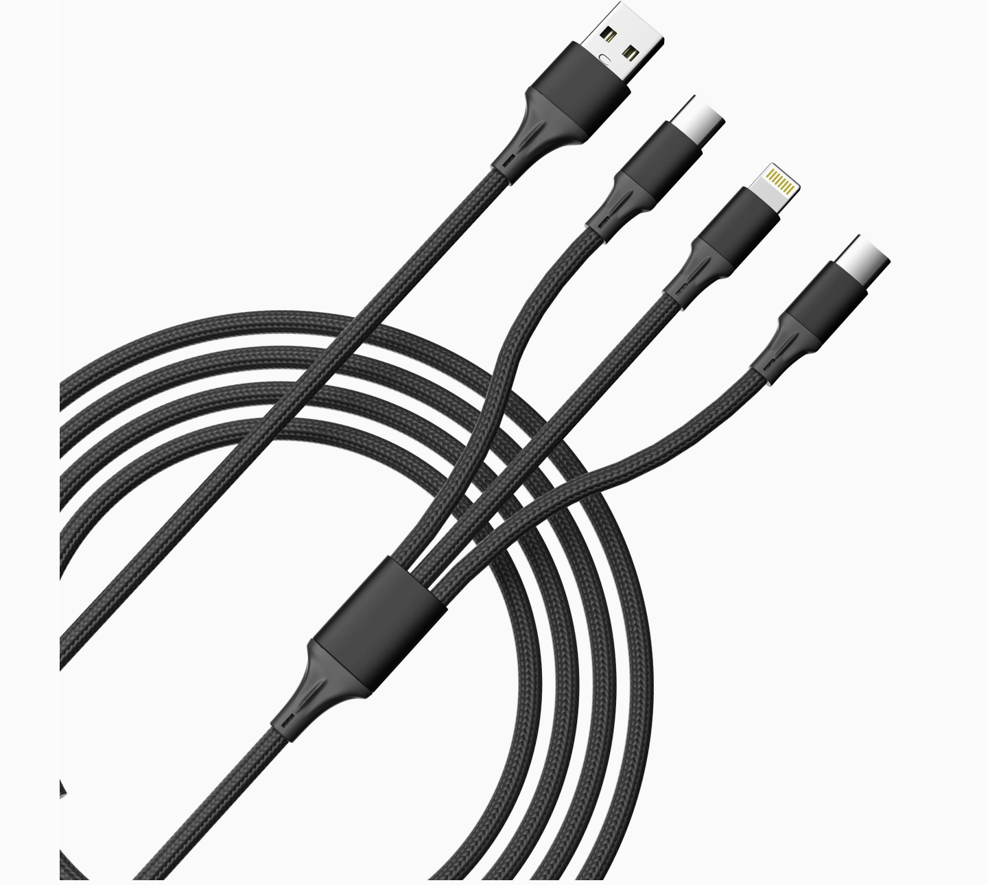 LAX GADGETS 3 IN 1 CHARGE AND SYNC CABLE