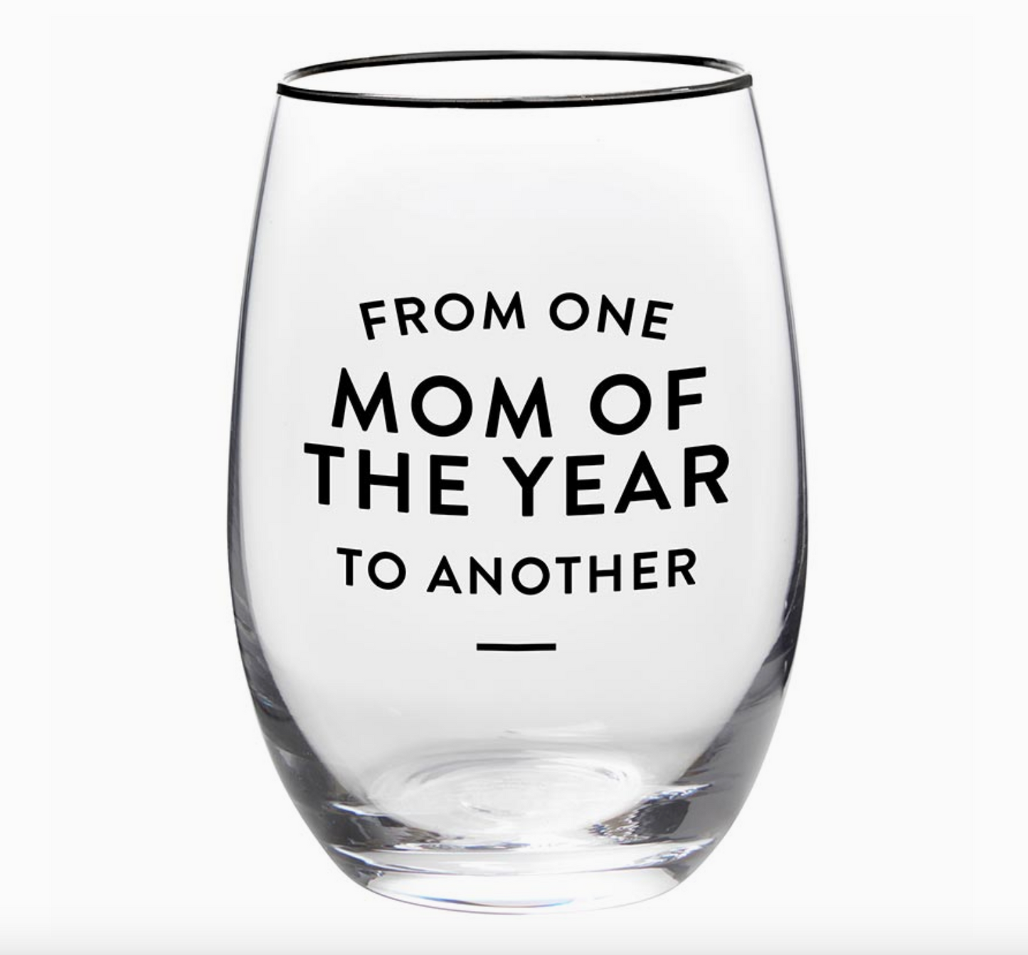 SANTA BARBARA MOTHER WINE GLASS