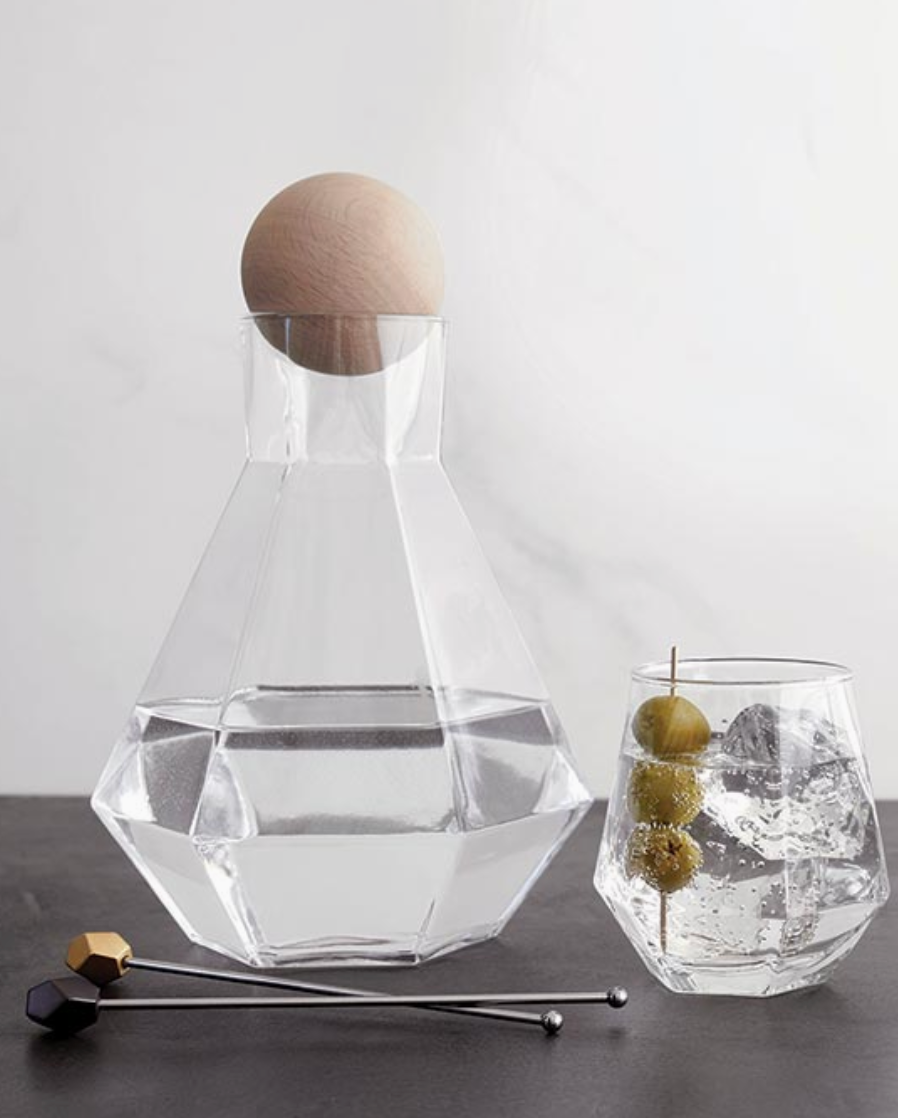 SANTA BARBARA DESIGNS GEOMETRIC DECANTER