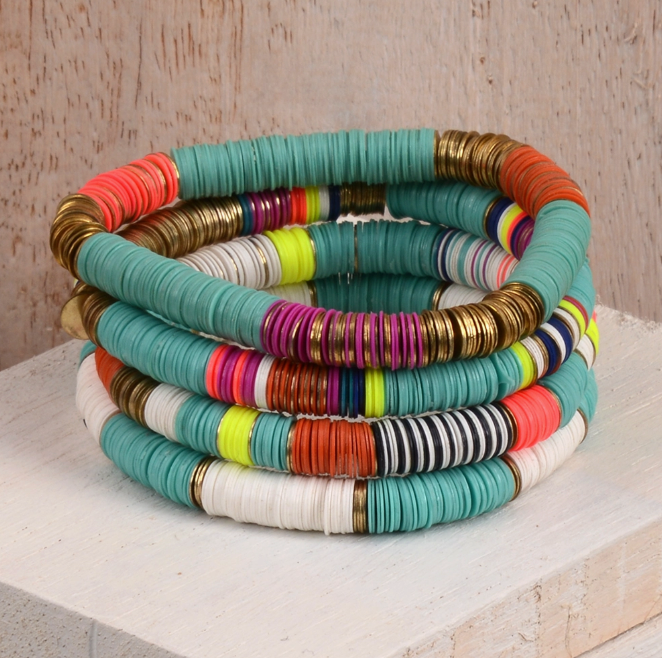 PINK HOUSE LARGE PARFAIT BRACELET SET