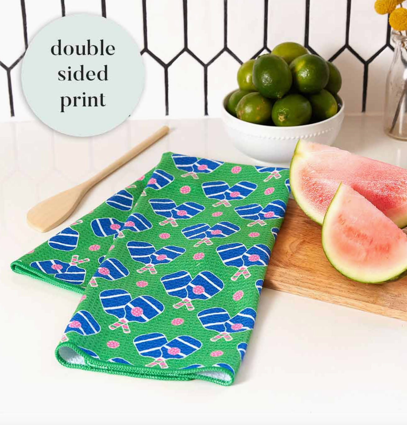 ROCKFLOWERPAPER TEA TOWEL