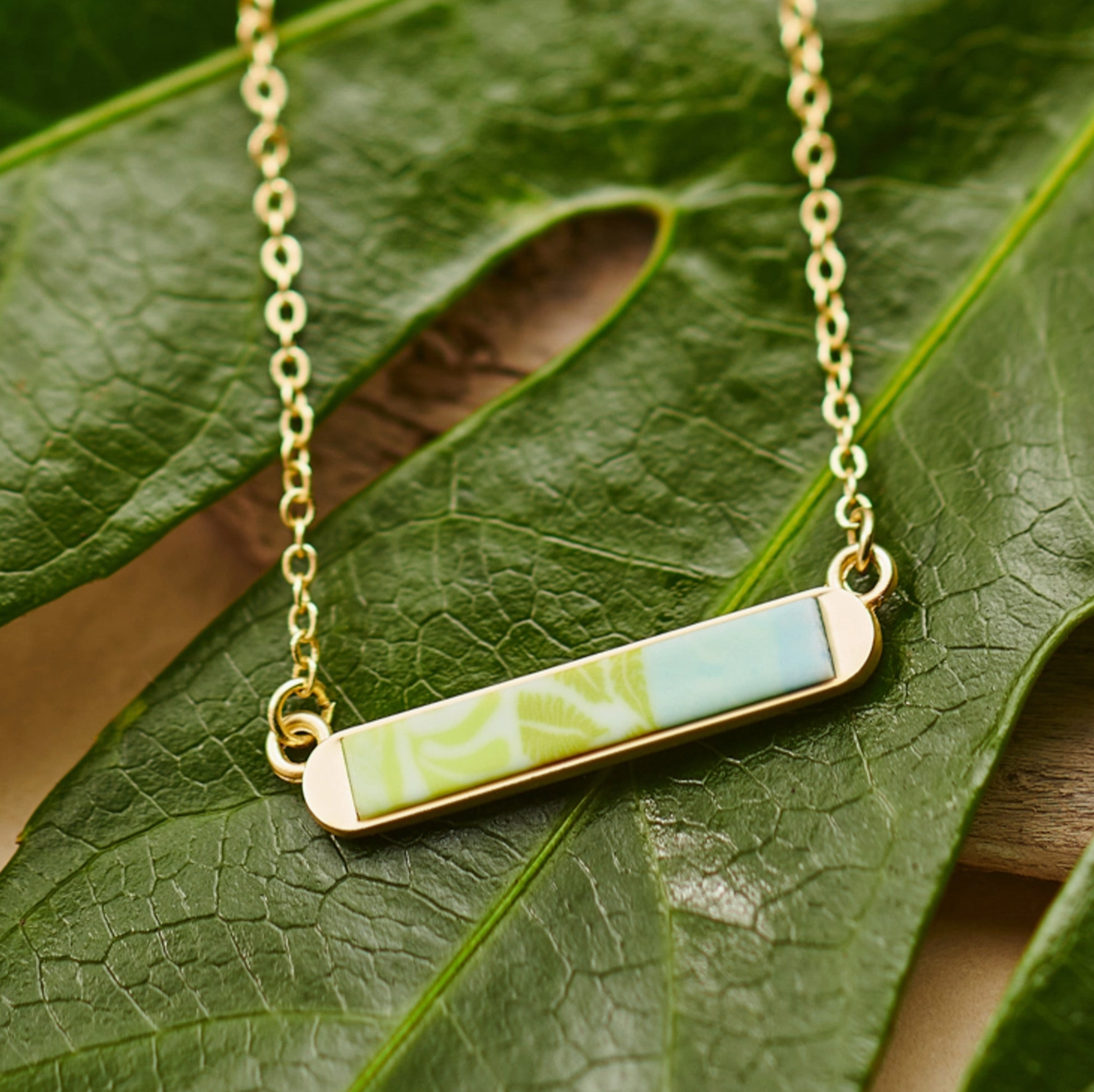 JILZARAH PALM BEACH MINI BAR NECKLACE
