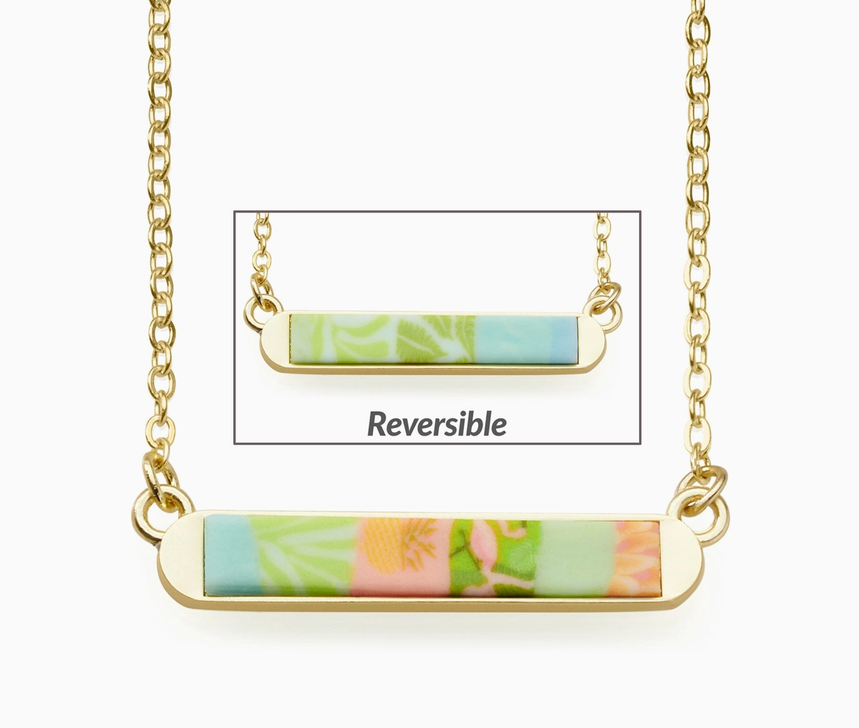 JILZARAH PALM BEACH MINI BAR NECKLACE