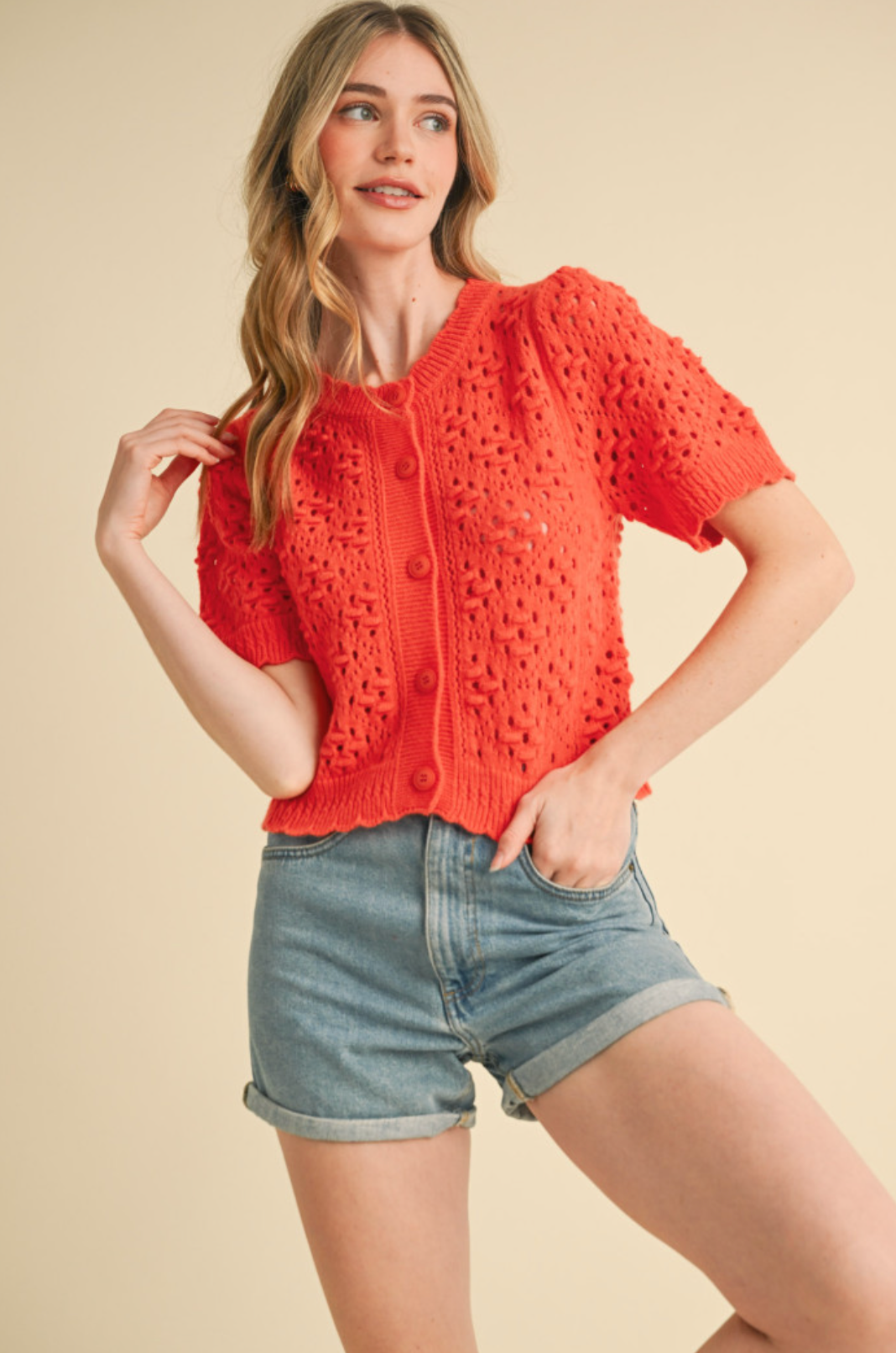&MERCI SUN CORAL TOP