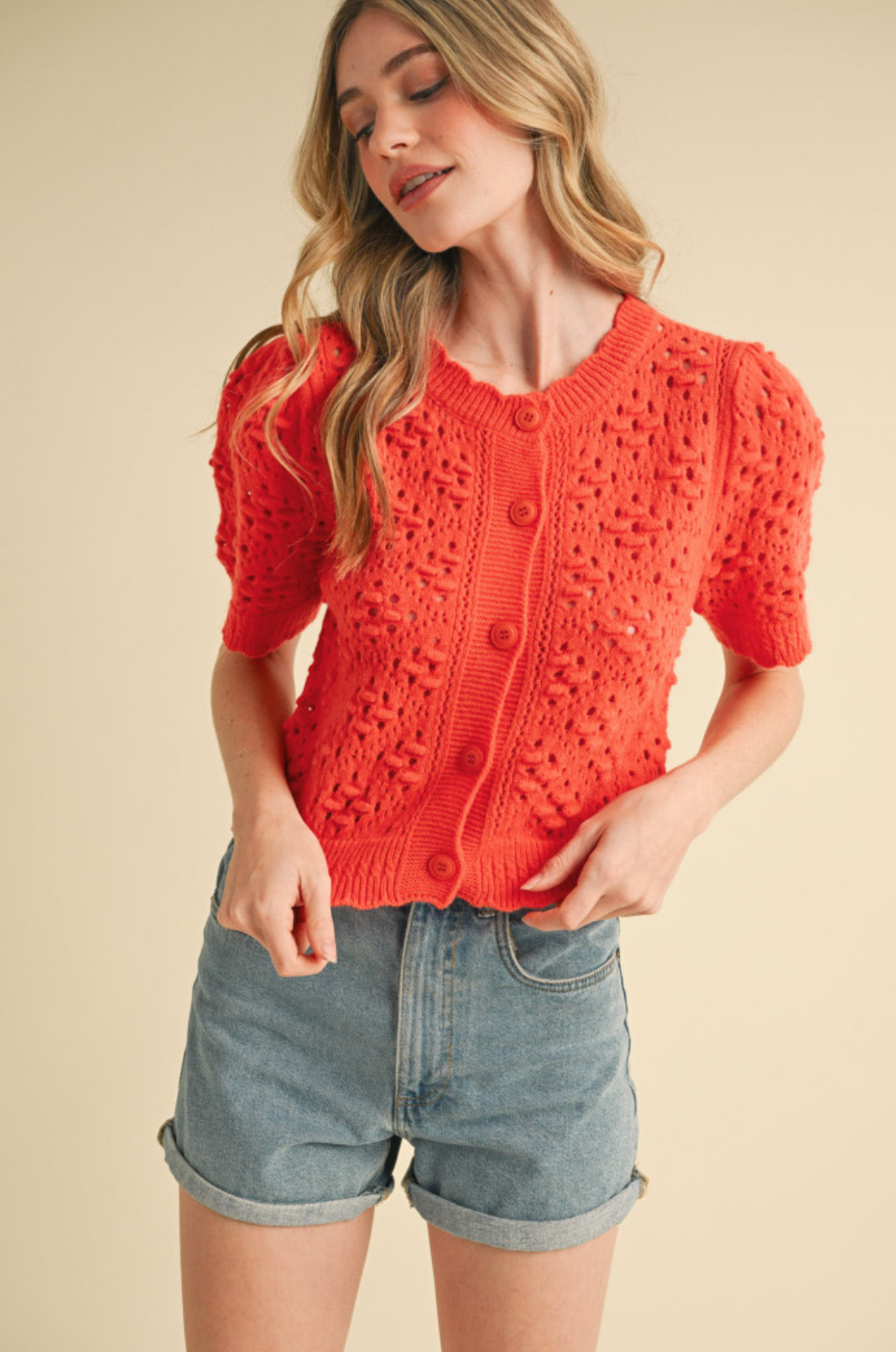 &MERCI SUN CORAL TOP