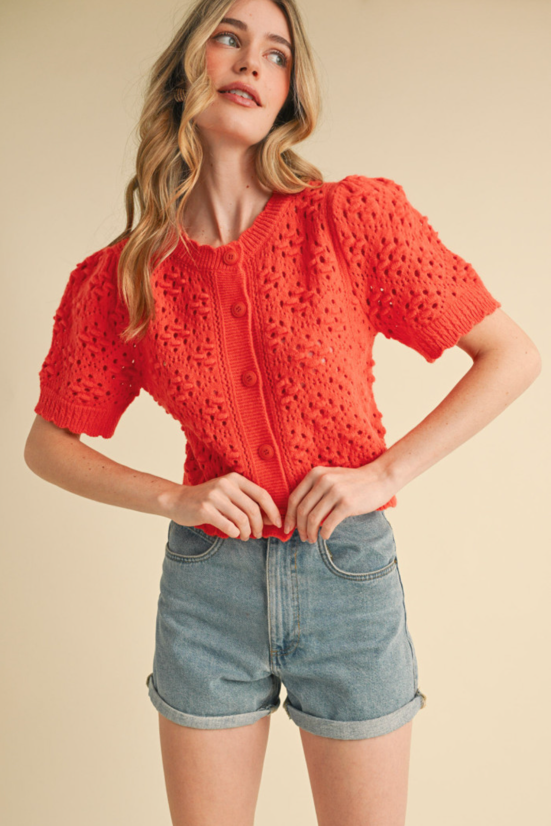 &MERCI SUN CORAL TOP