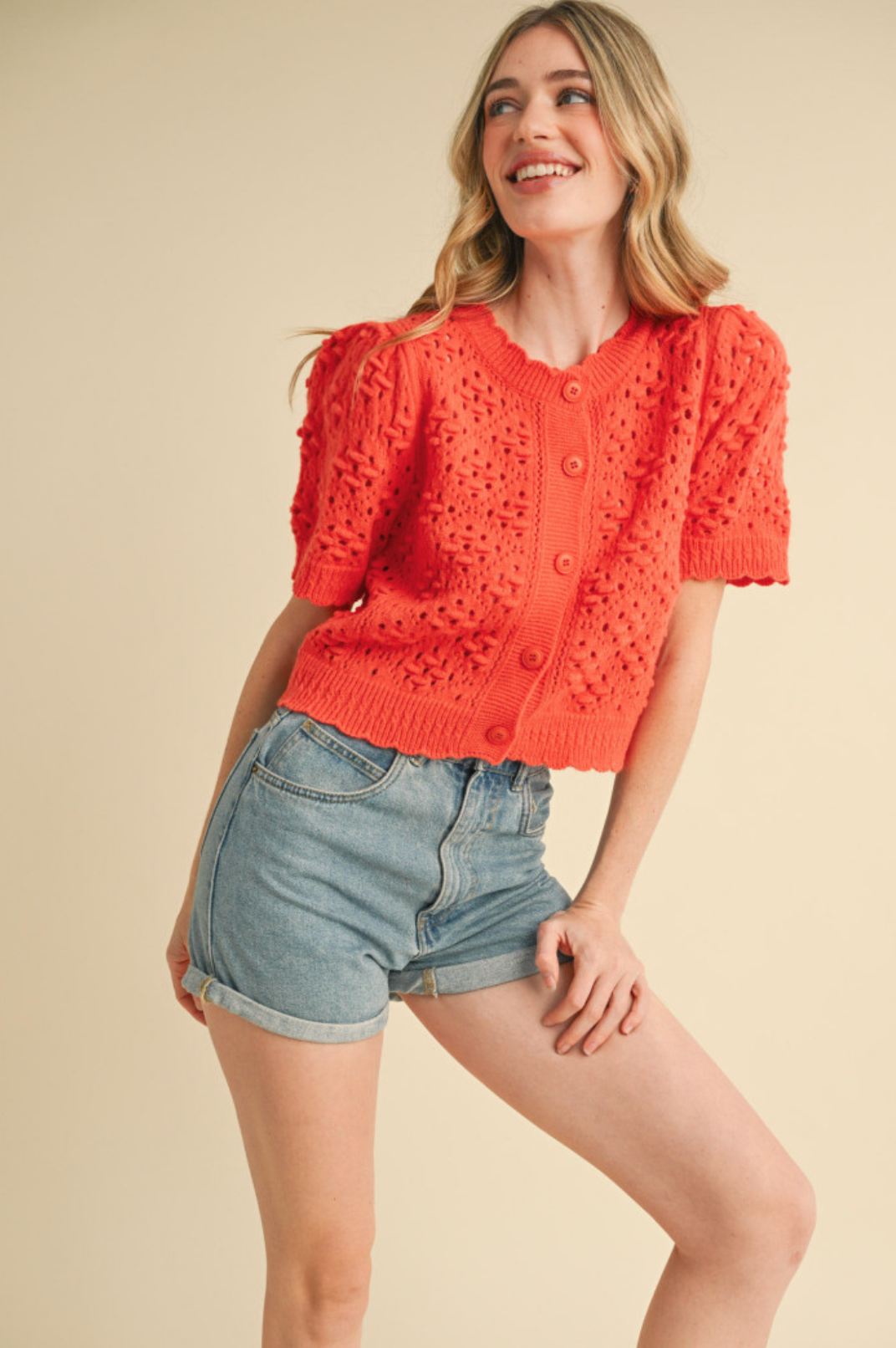 &MERCI SUN CORAL TOP