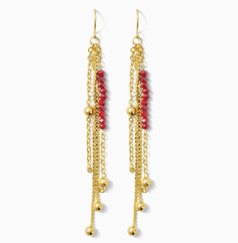 SPLENDID IRIS STELLA EARRINGS