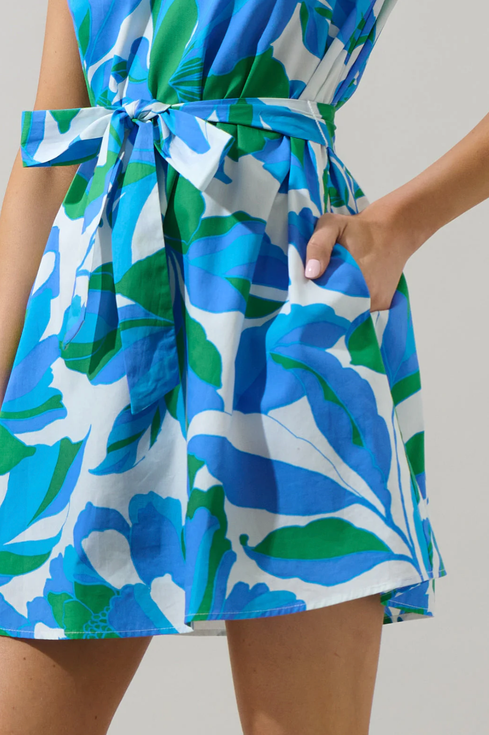 SUGARLIPS PANSIE SHIFT MINI DRESS