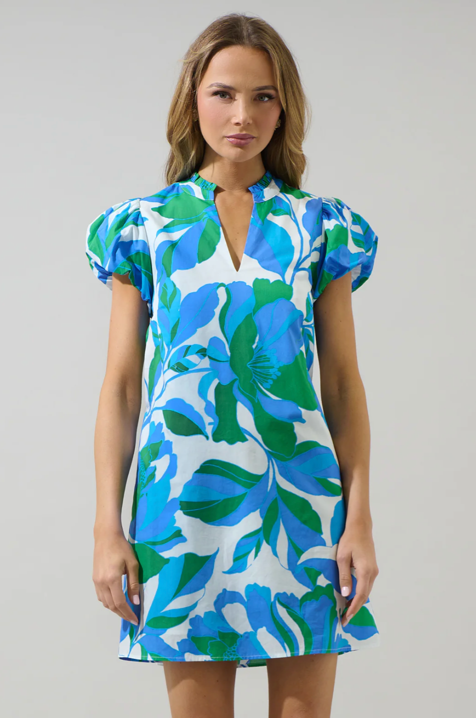 SUGARLIPS PANSIE SHIFT MINI DRESS