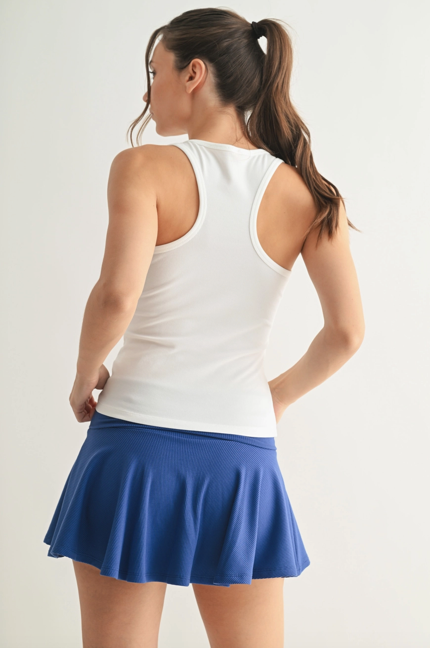 MONO B SCOOP NECK TANK TOP