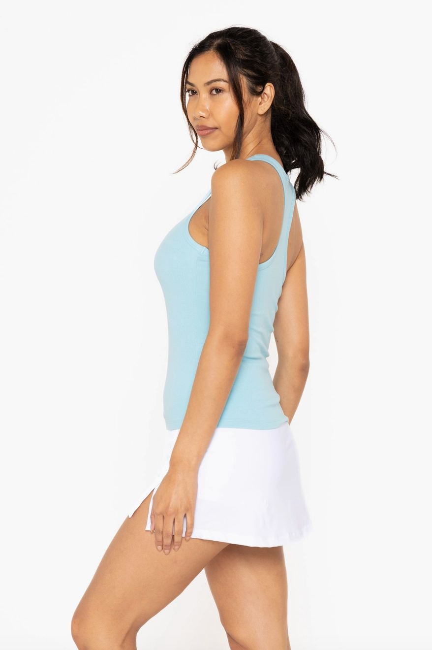 MONO B SCOOP NECK TANK TOP