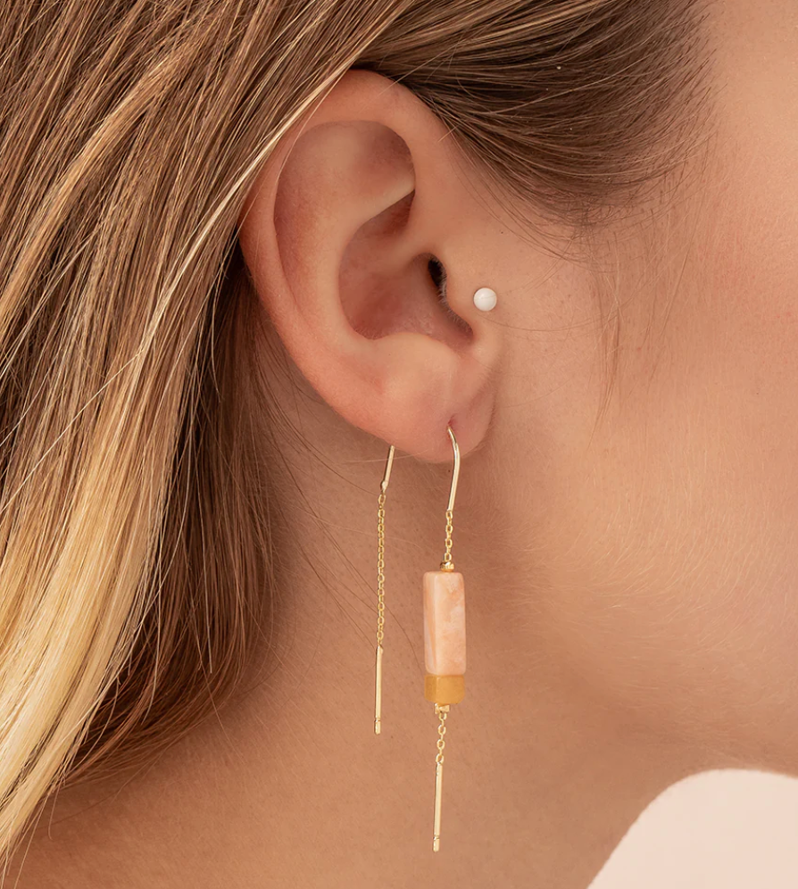 SCOUT STONE THREADER EARRING