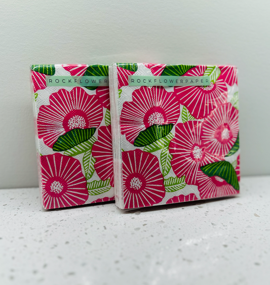 ROCKFLOWERPAPER POPPY NAPKINS