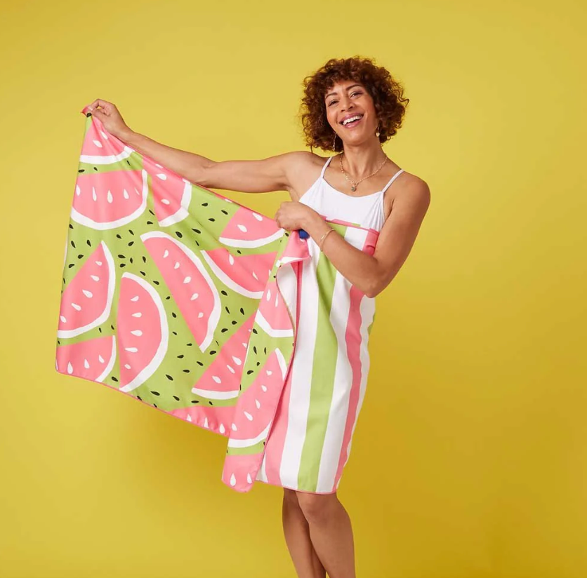 ROCKFLOWERPAPER REVERSIBLE BEACH TOWEL
