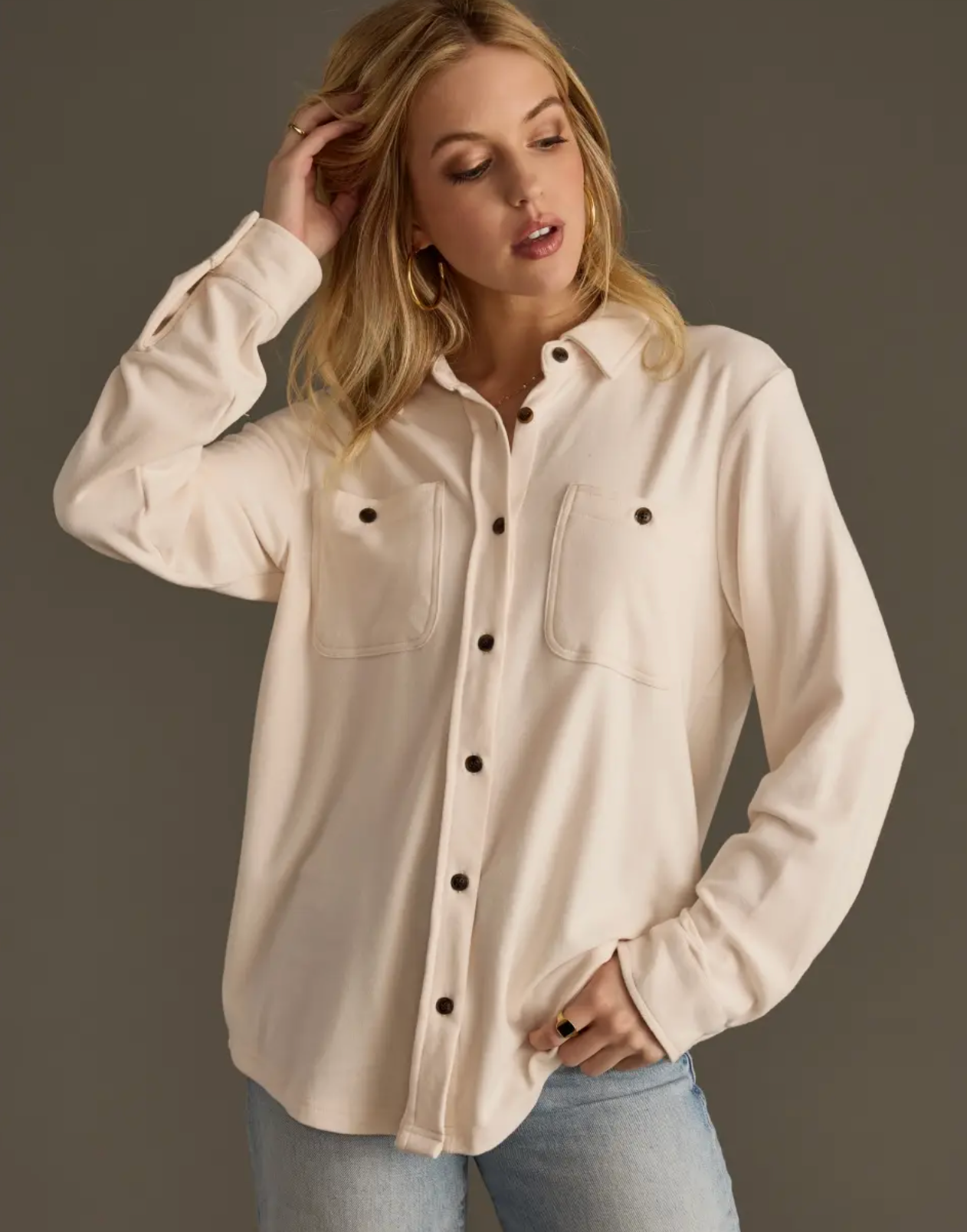 PANACHE SOFTIE BUTTON UP