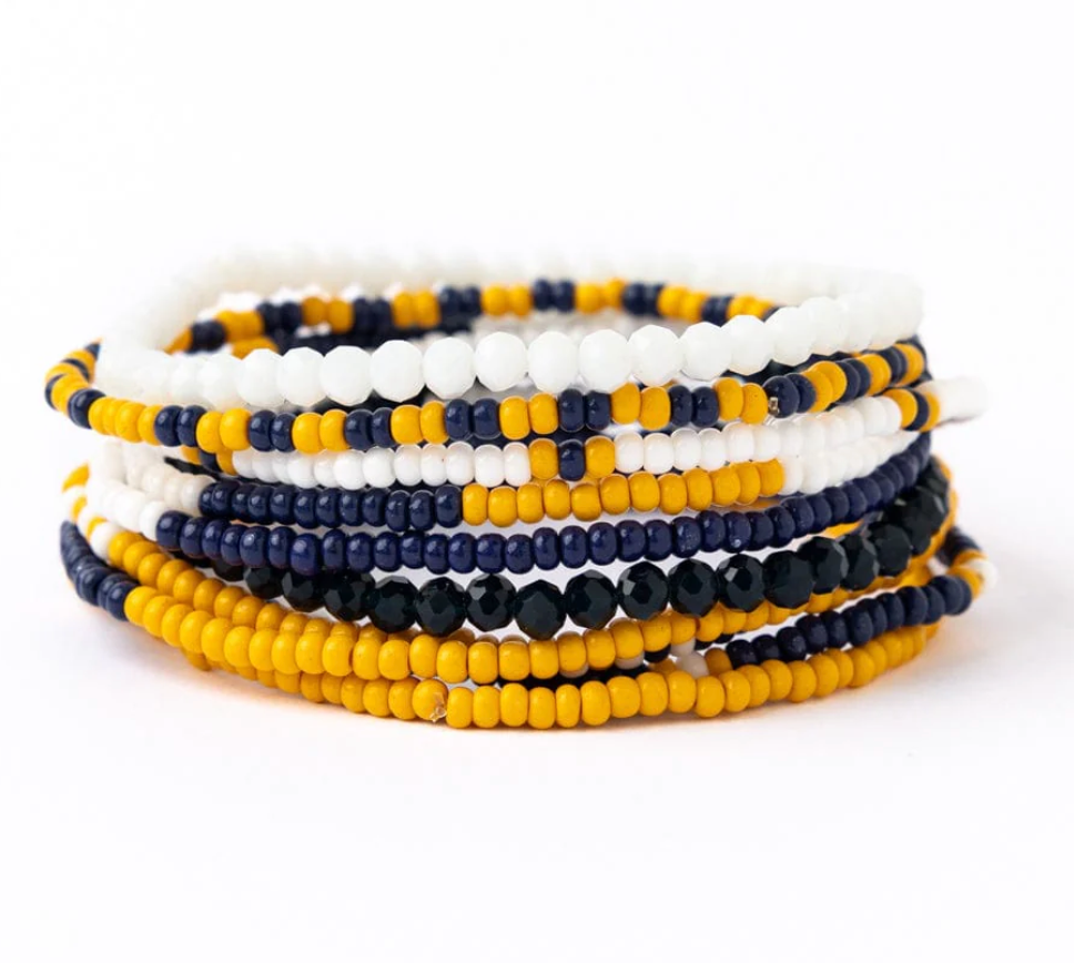 INK + ALLOY GAME DAY BRACELET STACKS