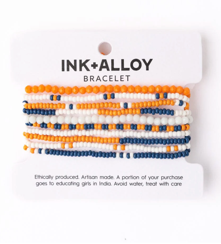 INK + ALLOY GAME DAY BRACELET STACKS