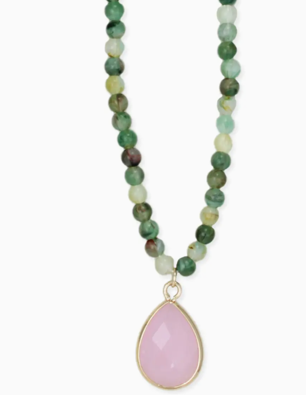 ZAD TEARDROP STONE NECKLACE
