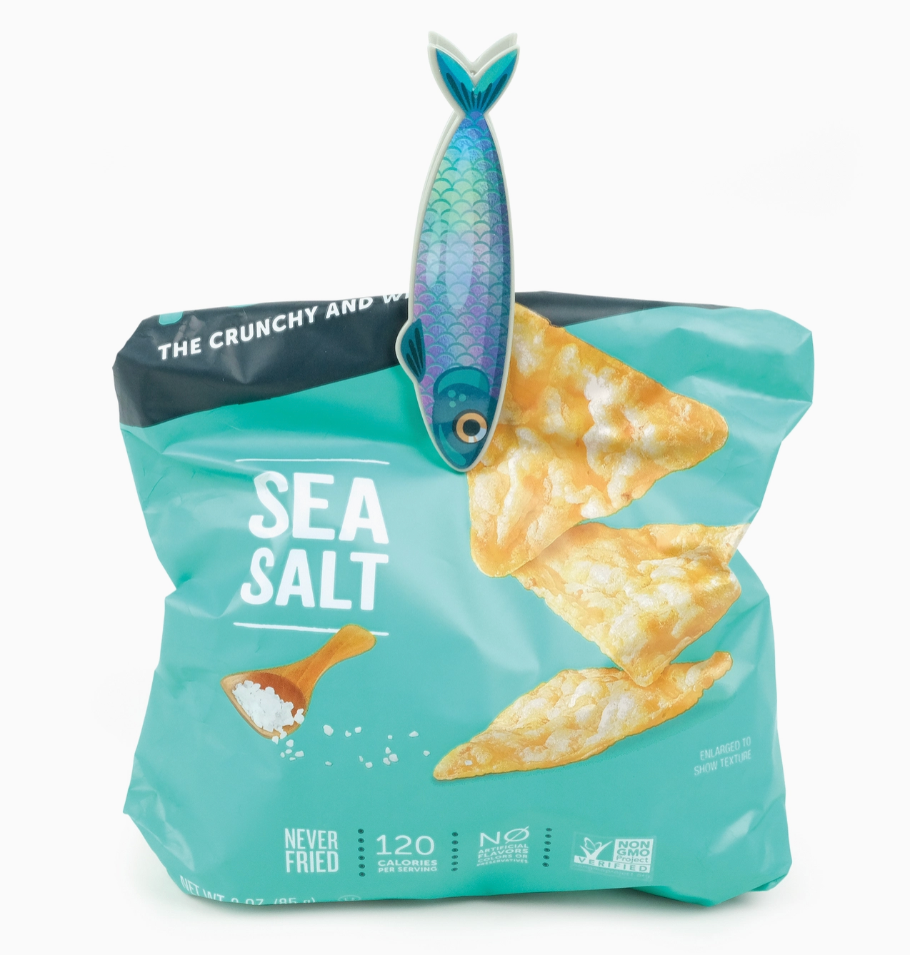 FRED FISH 'N CHIPS BAG CLIPS