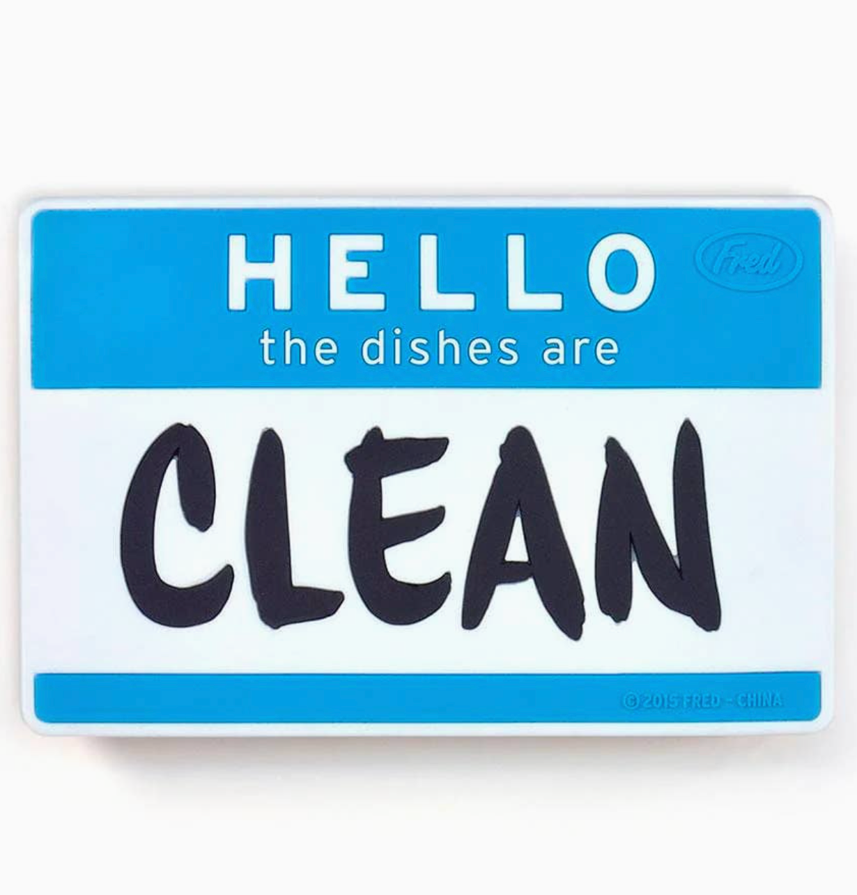 FRED DISHWASHER SIGN