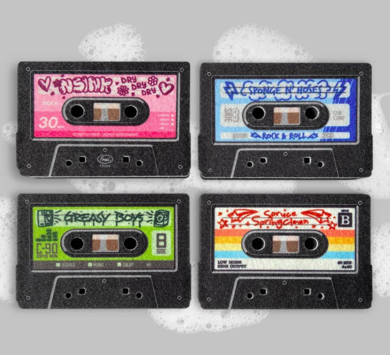 FRED MIX TAPE SPONGES