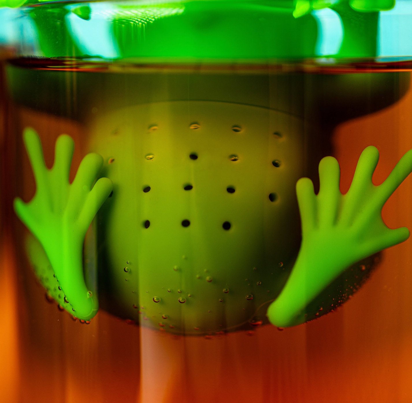 FRED TEA INFUSER FROG