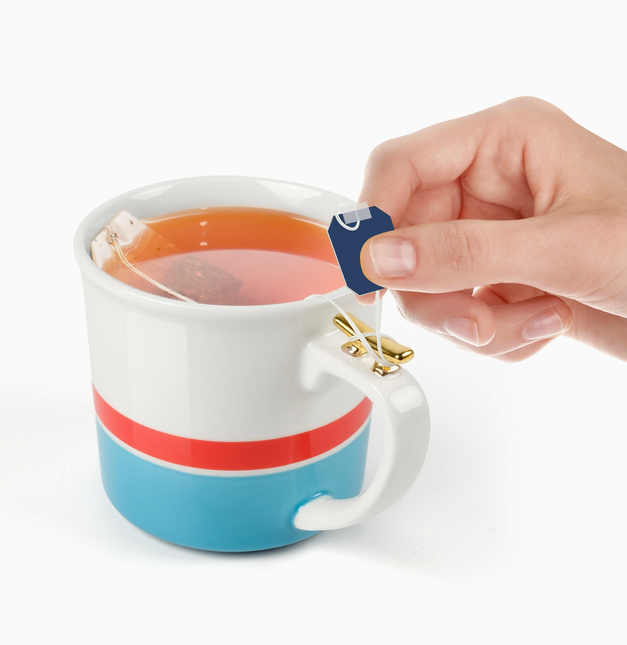FRED TIED TEA MUG