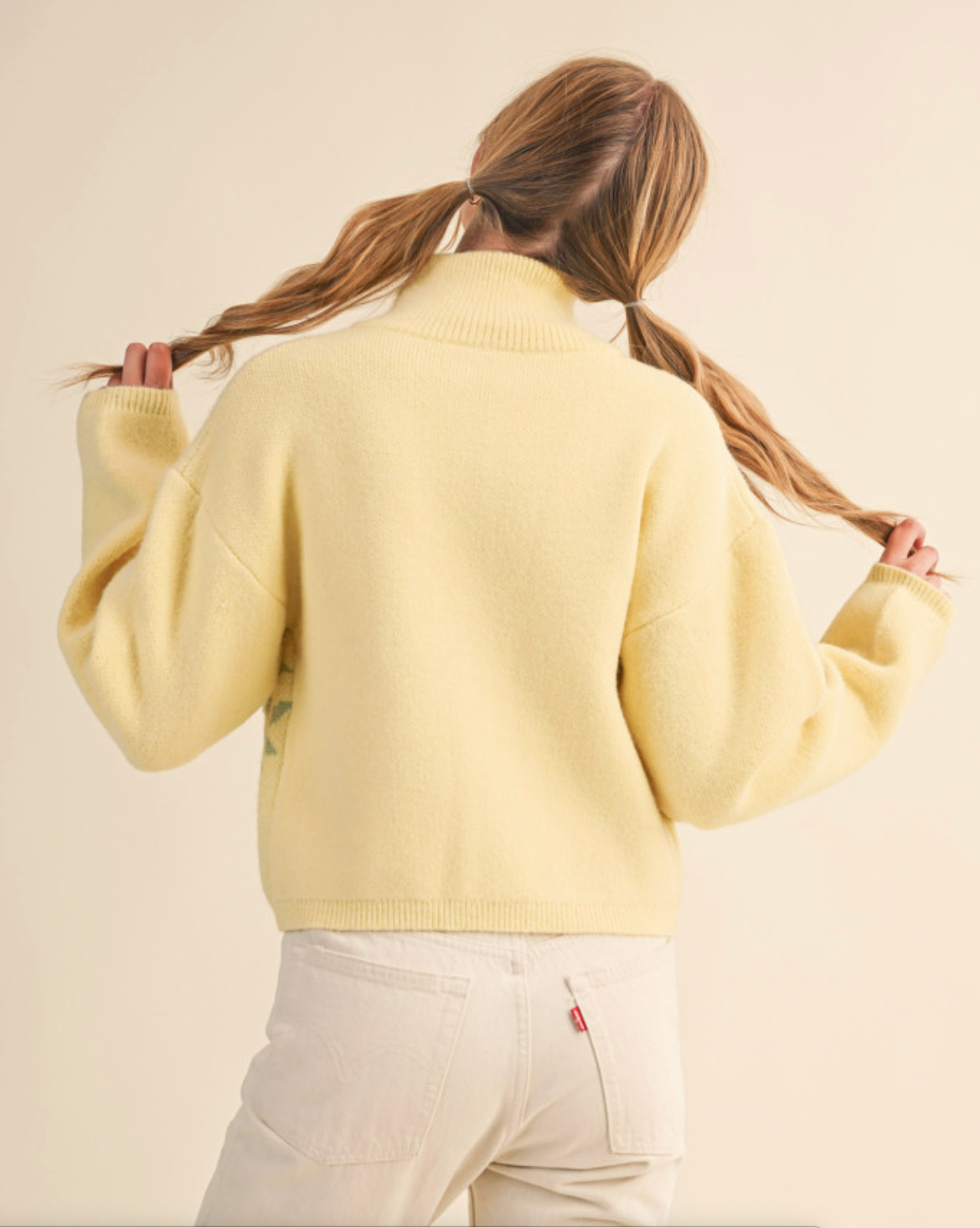 &MERCI SUNBEAM BLOOM SWEATER