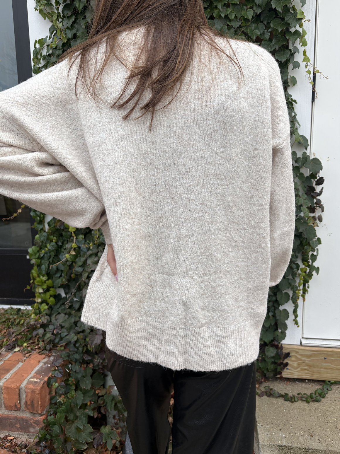 WISHLIST CANDY CANE SWEATER