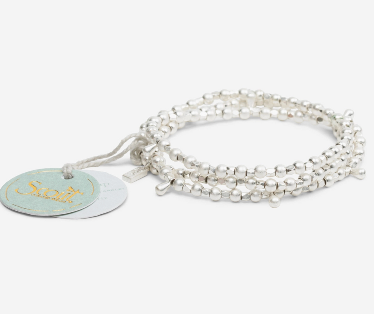 SCOUT MIXED METAL WRAP BRACELET