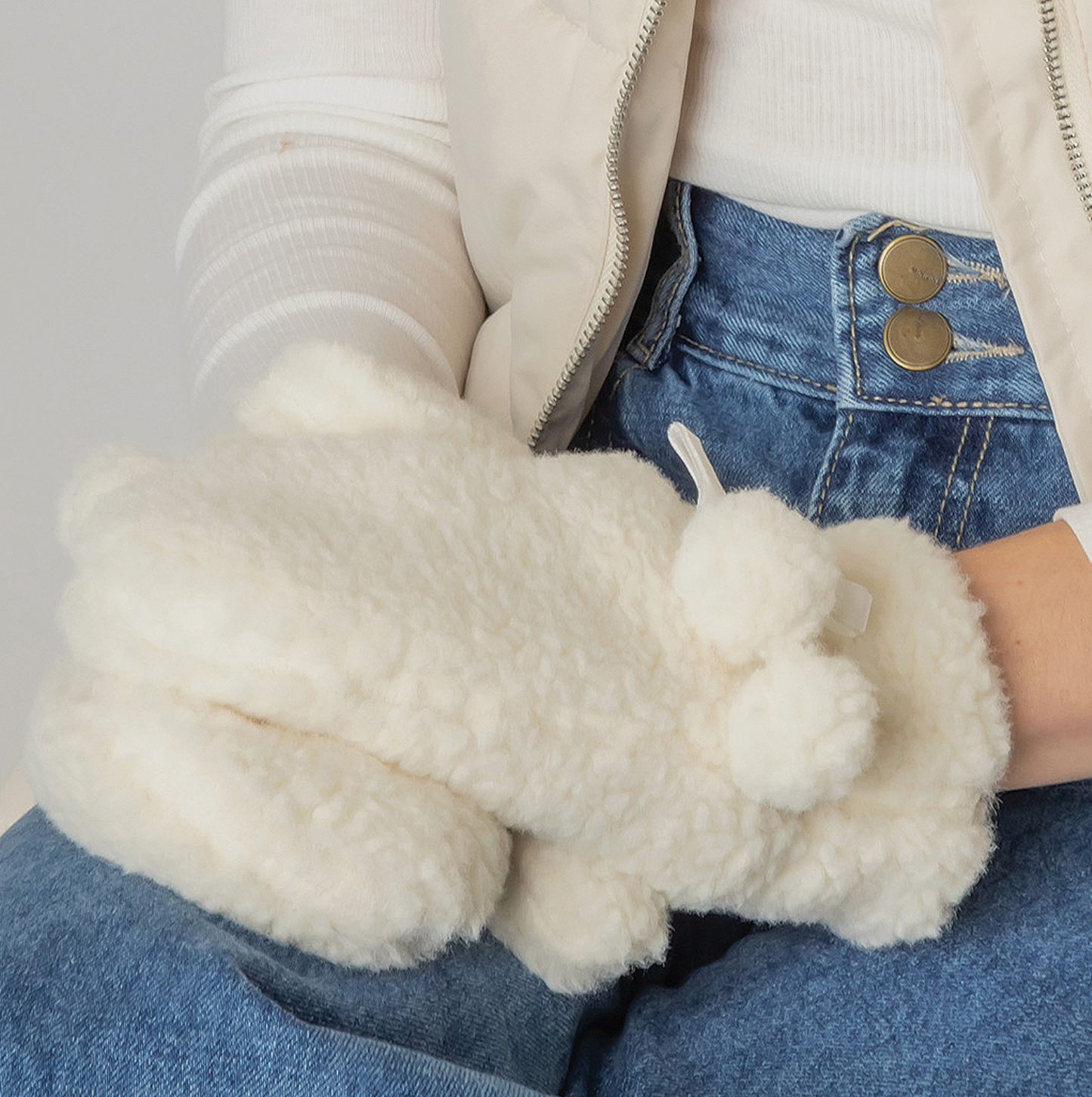 FASHION CITY SHERPA SUE MITTENS