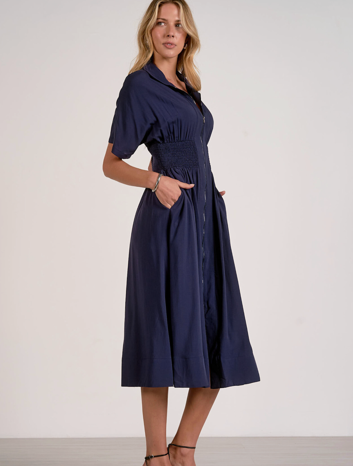 ELAN FAYE MIDI DRESS