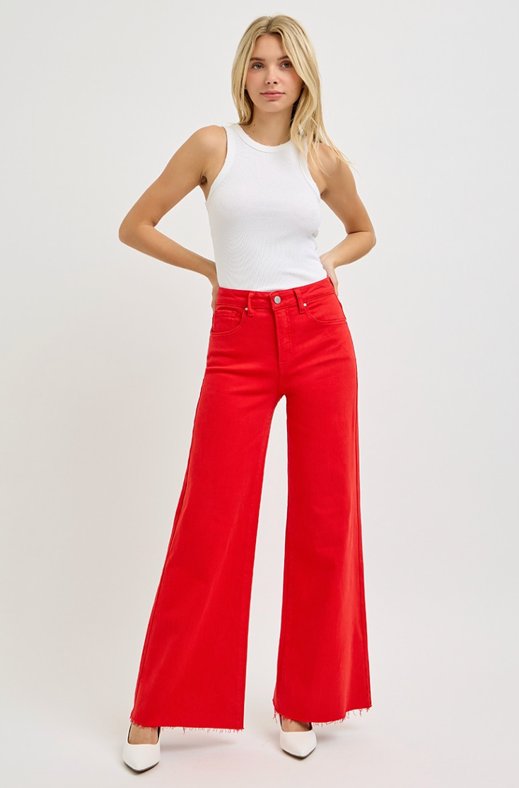 RISEN RUBY PALAZZO JEANS