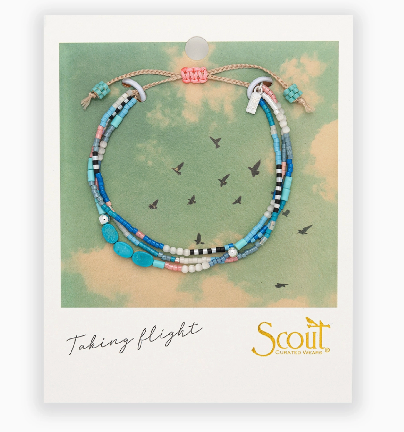 SCOUT MIXED MEDIA BRACELET