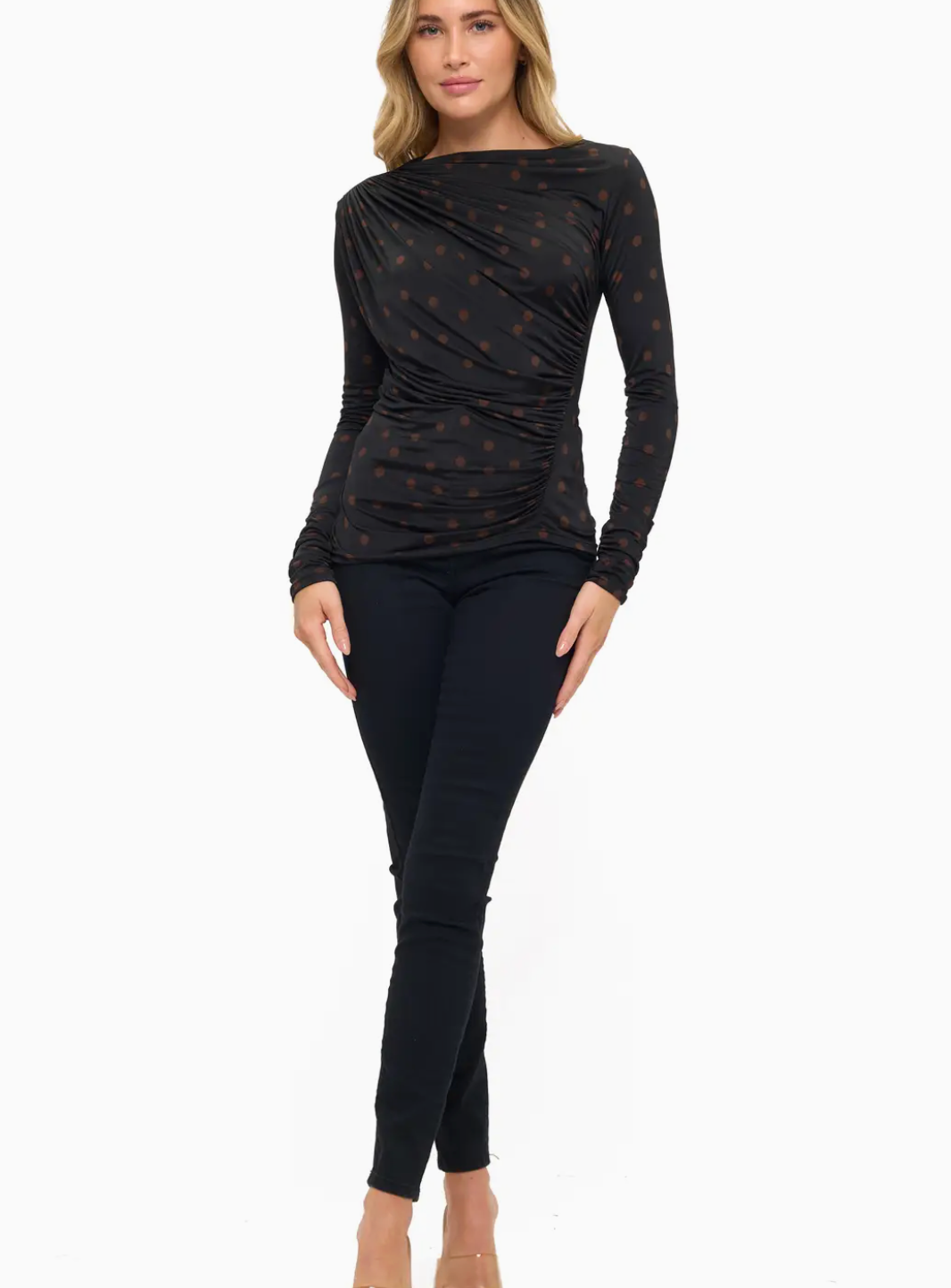 ARIELLA DOTTIE BLOUSE