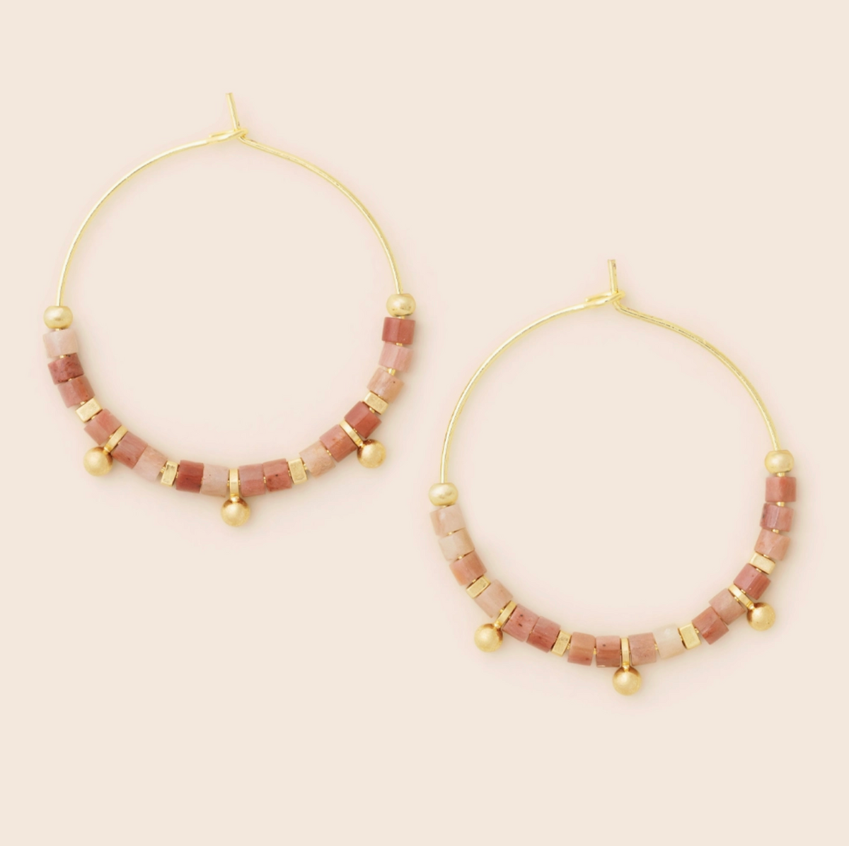 SCOUT STONE DISC HOOPS