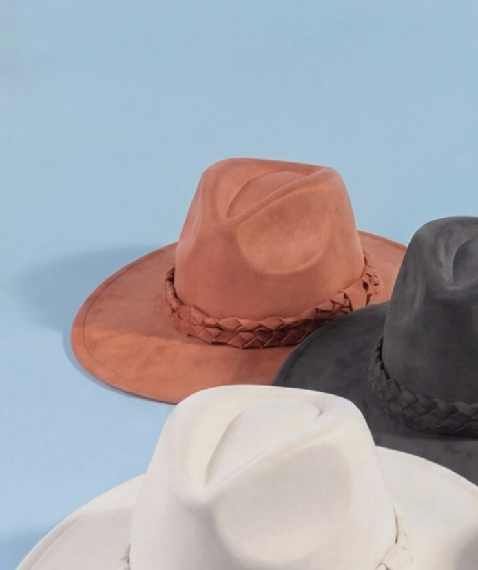 ANARCHY STREET COPPER WIDE BRIM HAT