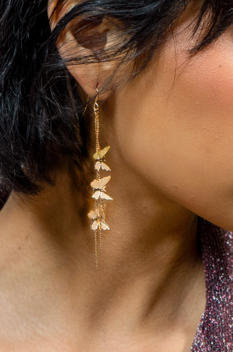 PETER + JUNE GIVE ME BUTTERFLIES EARRINGS