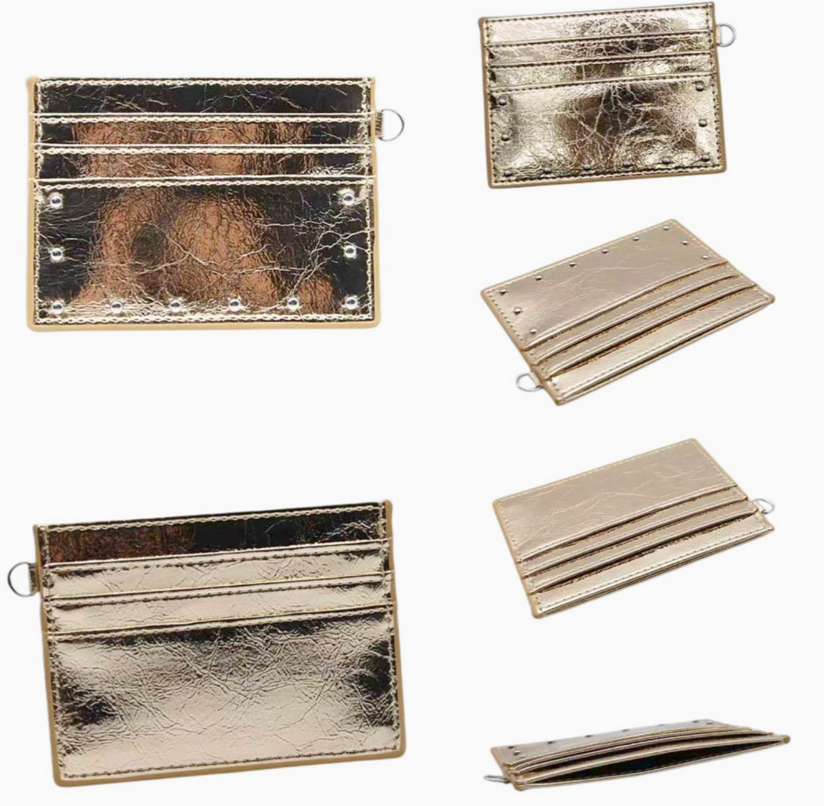 SENSIBLING SLIM STUDDED WALLET