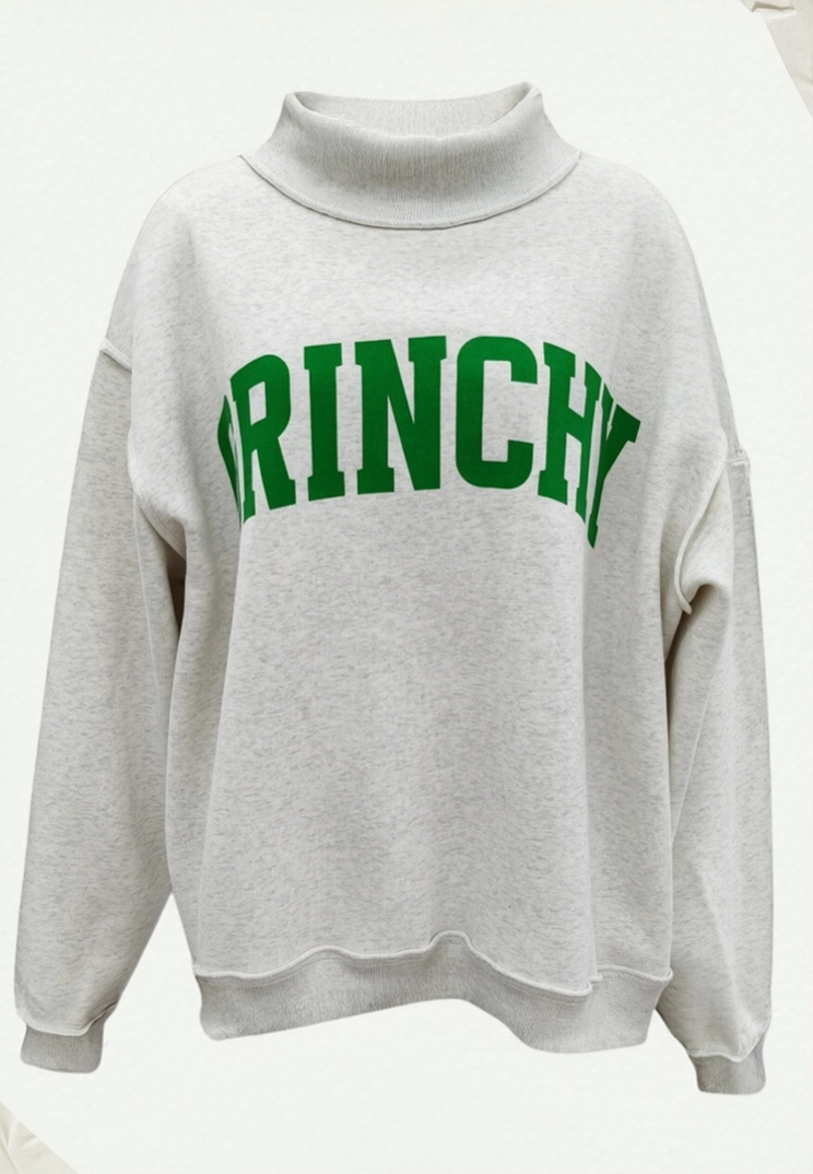 BUCKETLIST GRINCHY MOCK CREWNECK