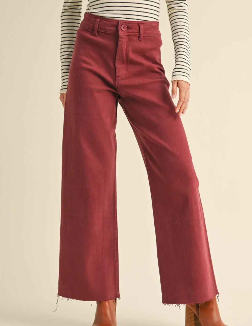 MIOU MUSE MARSHA WIDE LEG PANTS