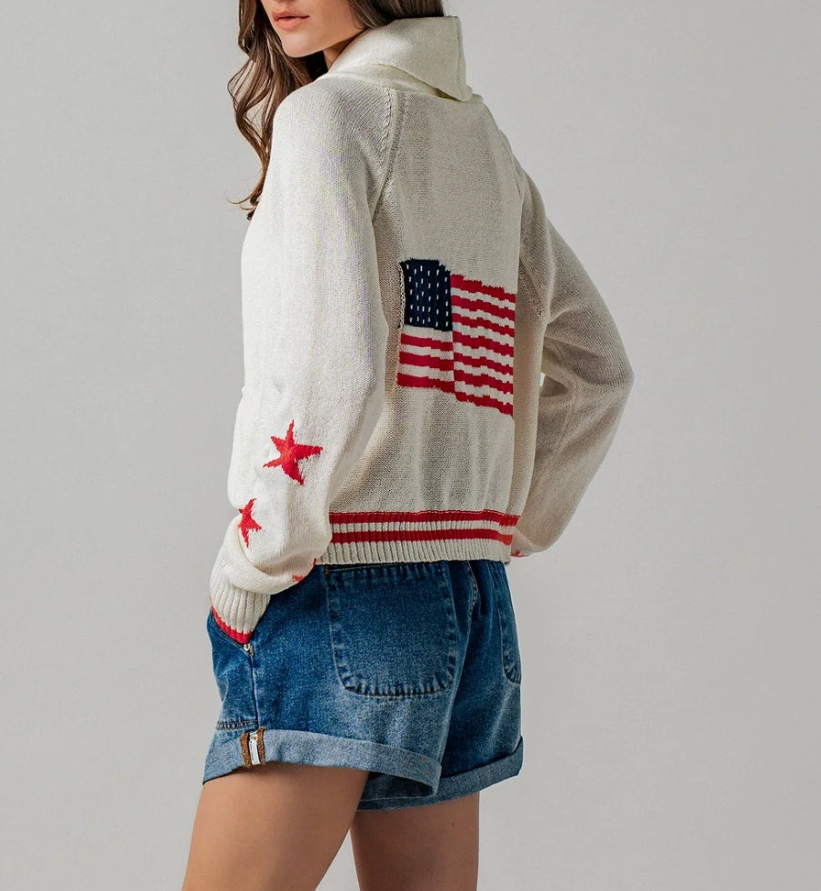 URBAN DAIZY USA CARDIGAN