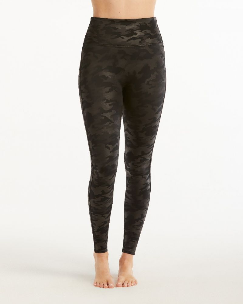 SPANX FAUX LEATHER CAMO