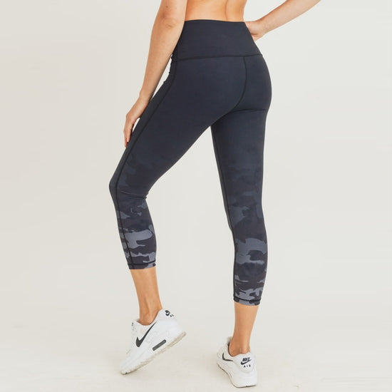 MONO B OMBRE CAMO HIGHWAIST LEGGINGS