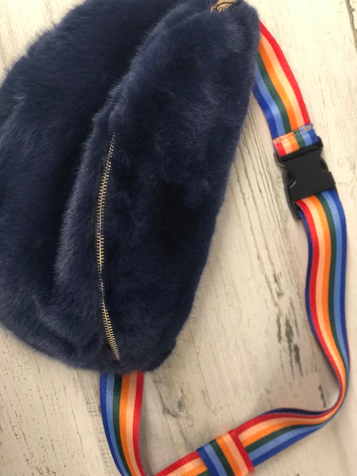 JAYLEY FAUX FUR WAIST BAG